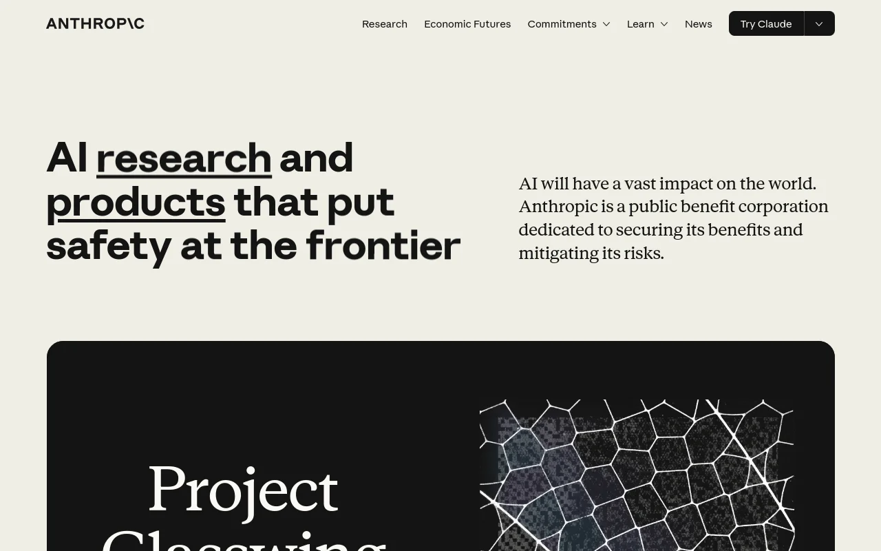 Anthropic screenshot