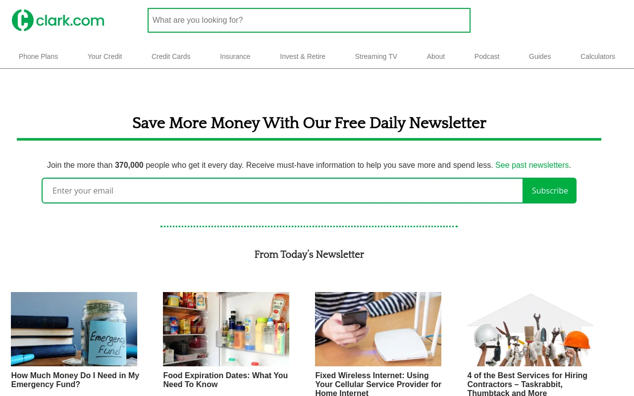 Clark Howard screenshot