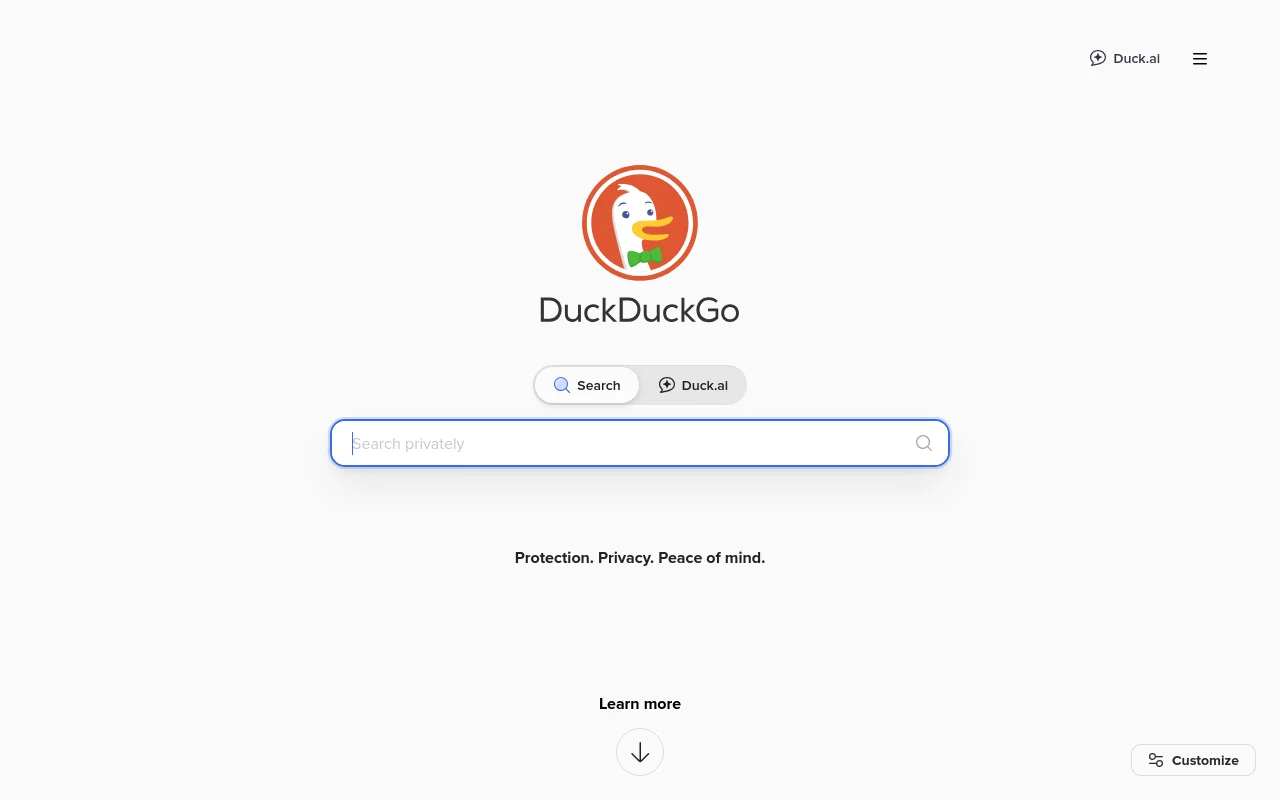 DuckDuckGo screenshot