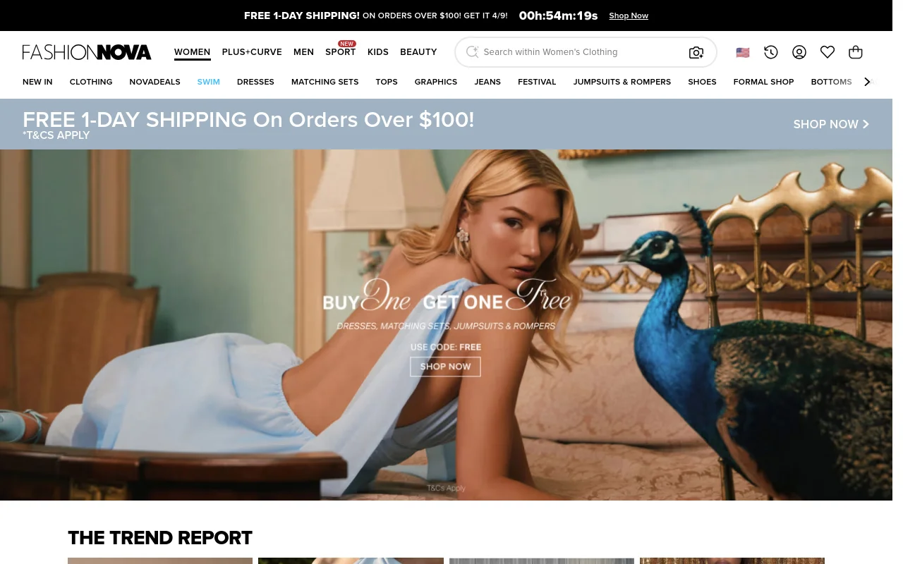 Fashion Nova screenshot