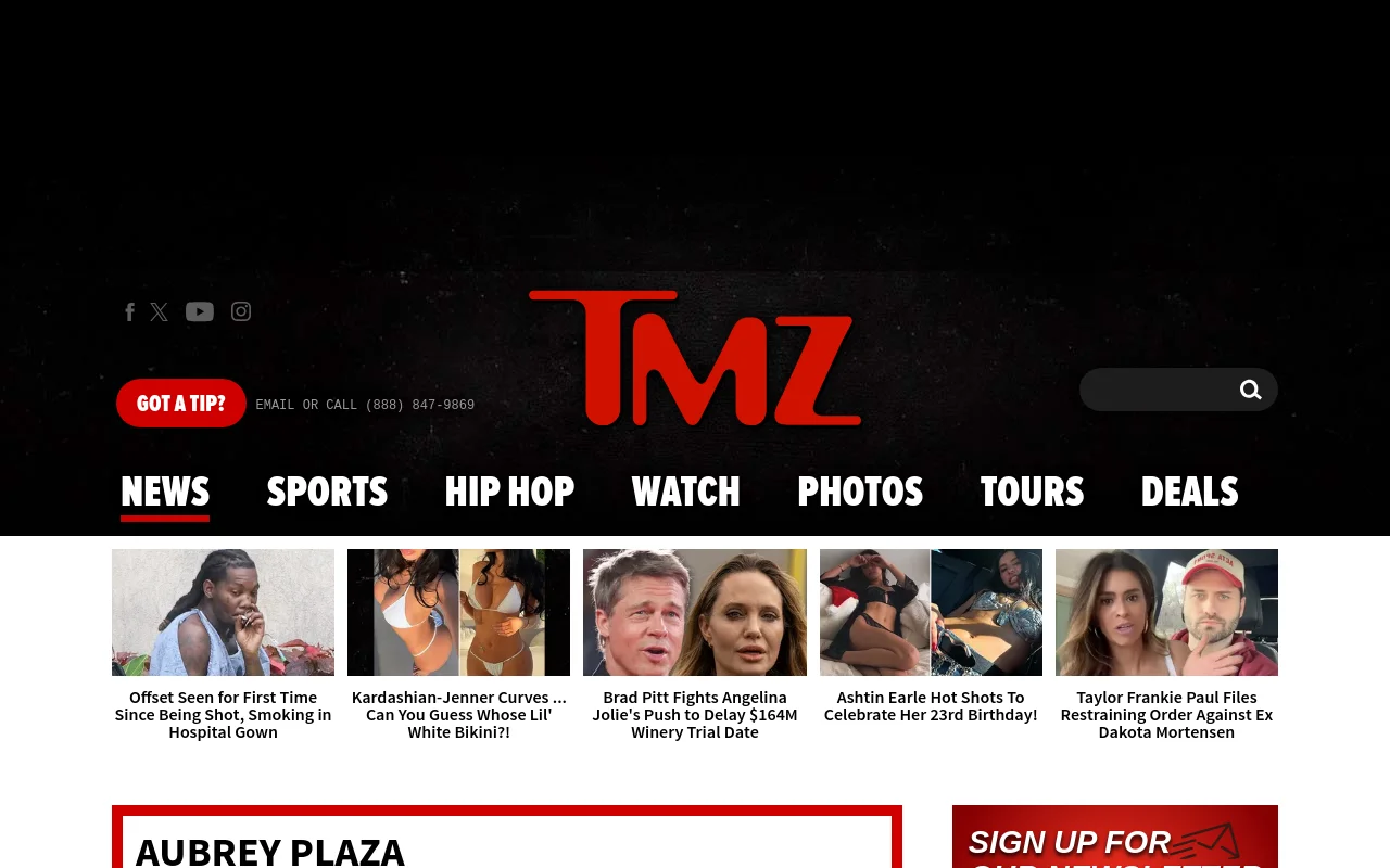 TMZ screenshot